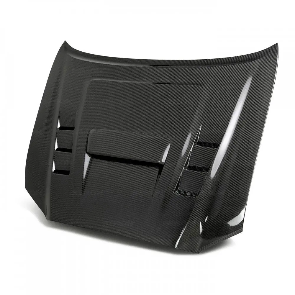 Ts-Style Carbon Fiber Hood - Toyota Tacoma (2016-2021) 1