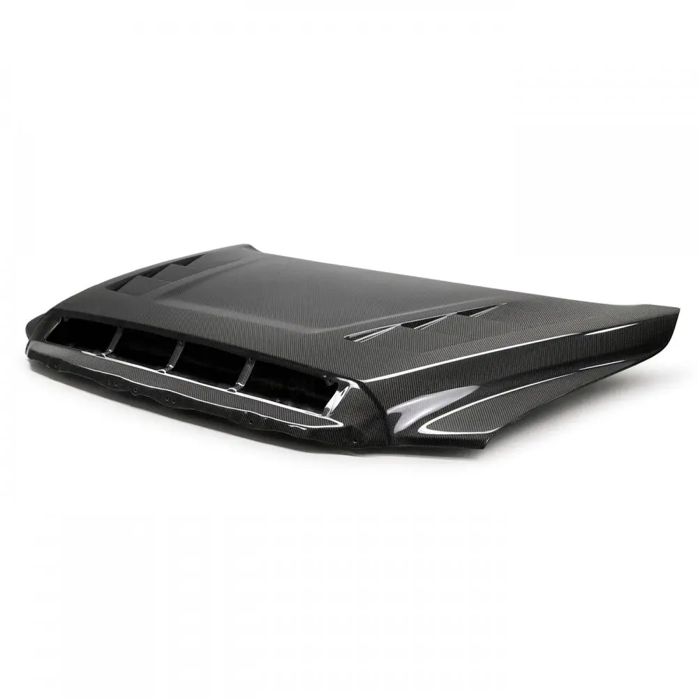 Ts-Style Carbon Fiber Hood - Toyota Tundra (2014-2021) 2