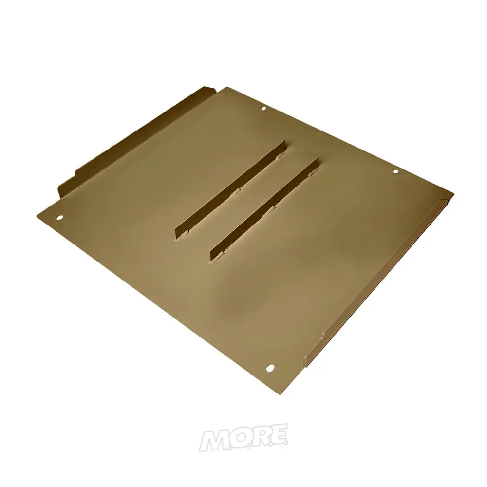 M.O.R.E. - Middle Transmission Skid Plate (Aluminum) - Toyota Tacoma (2005-2021) 5