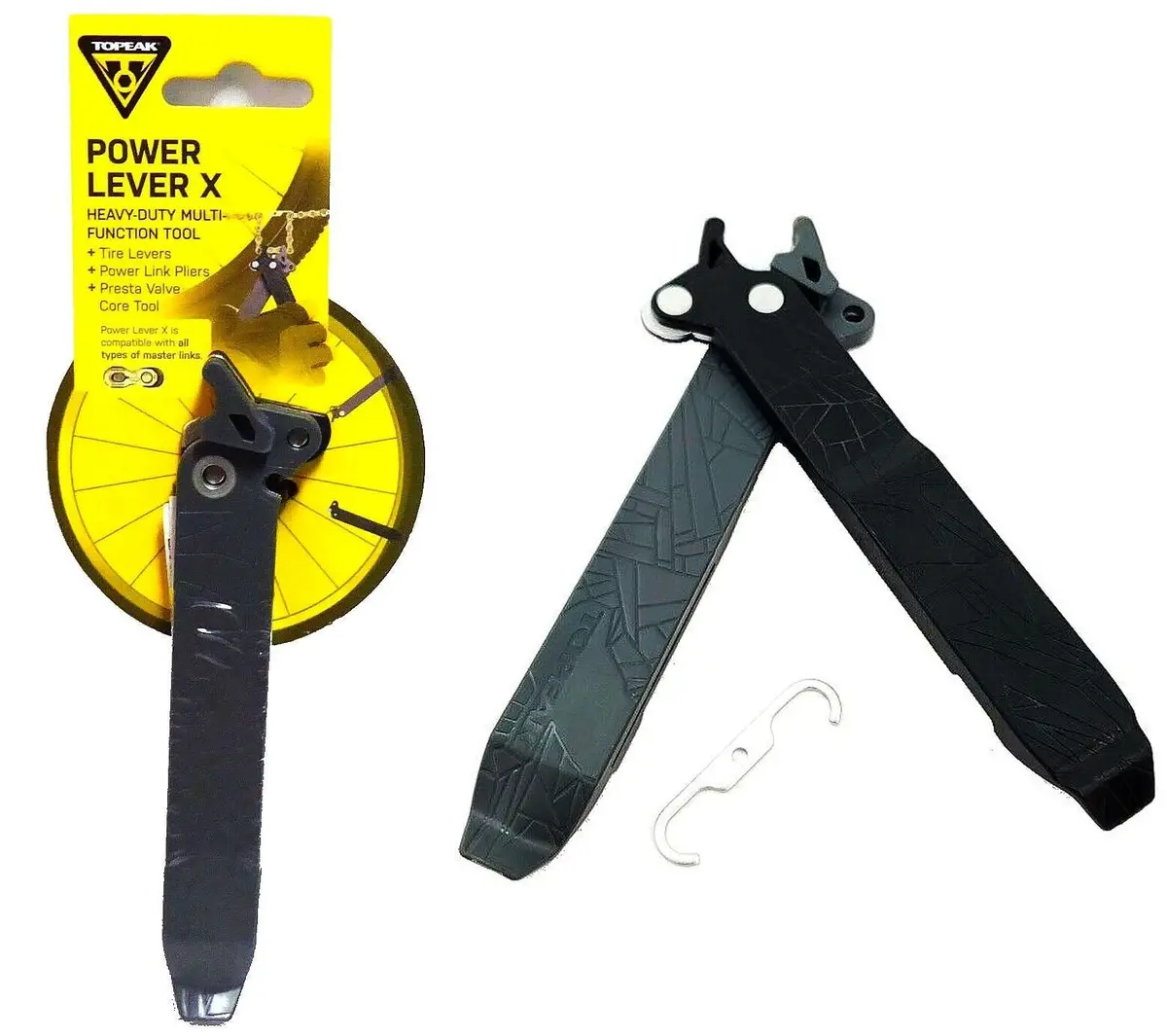 Topeak Ttl007 Power Lever X 5 Function Bike Multi-Tool Chain Pliers Tire Levers 1