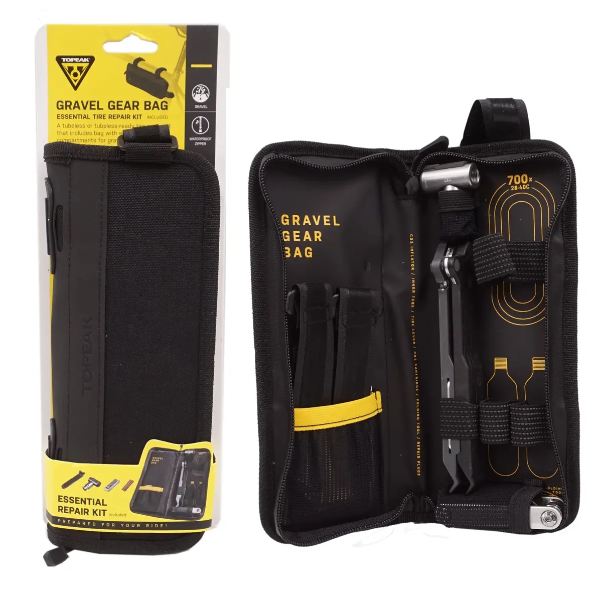 Topeak Tc2278b Gravel Gear Bag W/Tools 1