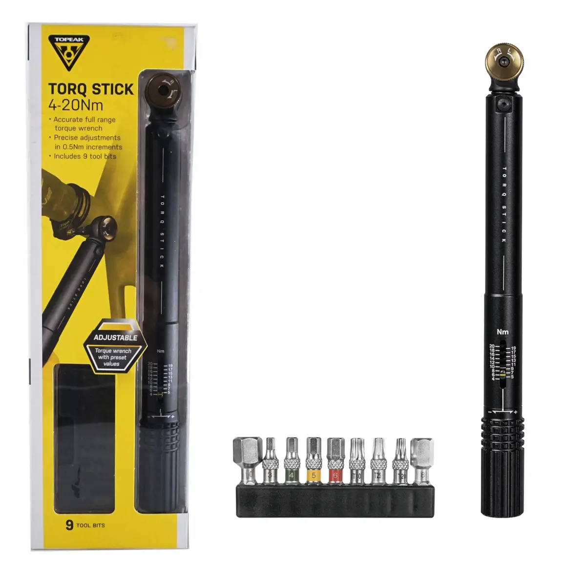 Topeak Tt2592 Torq Stick Adjustable 4-20Nm Torque Wrench 1
