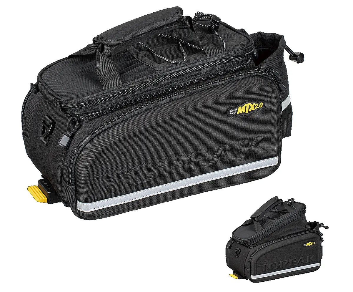 Topeak Tt9648b2 Mtx 2.0 Dx Trunk Bag Rack Bike Quicktrack System 1