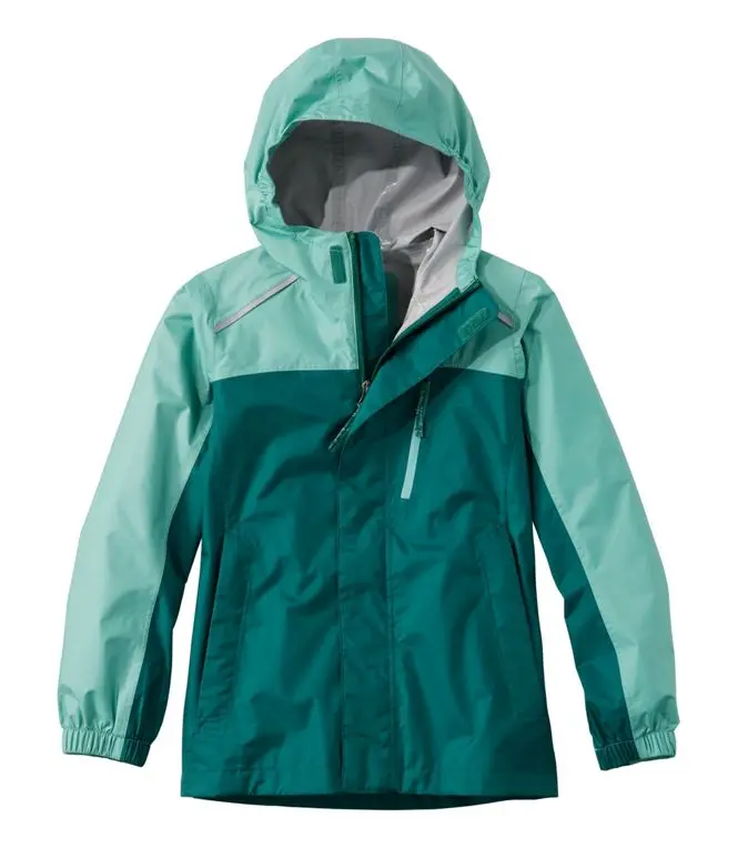 Trail Model Color-Blocked Rain Jacket for Kids