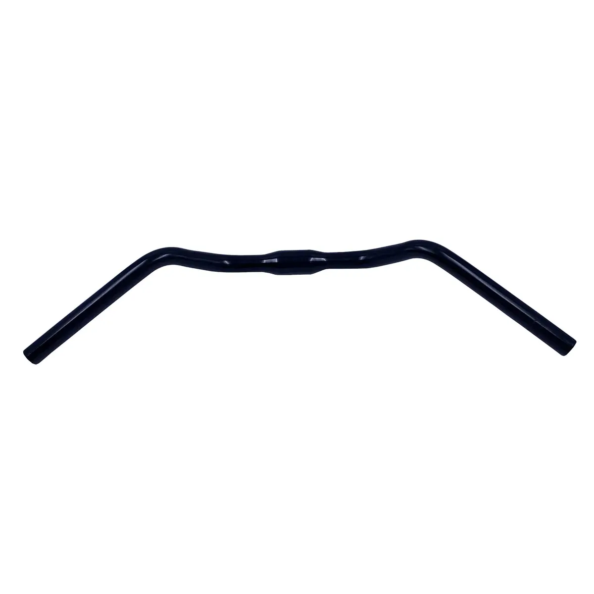 Kalloy Al-080L Uno Sweepback Riser Handlebar Black 31.8Mm Clamp Diameter 1