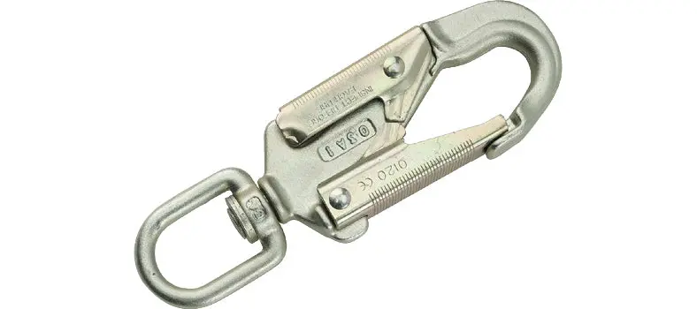 Swivel-Eye Double-Lock Snap Hook 1