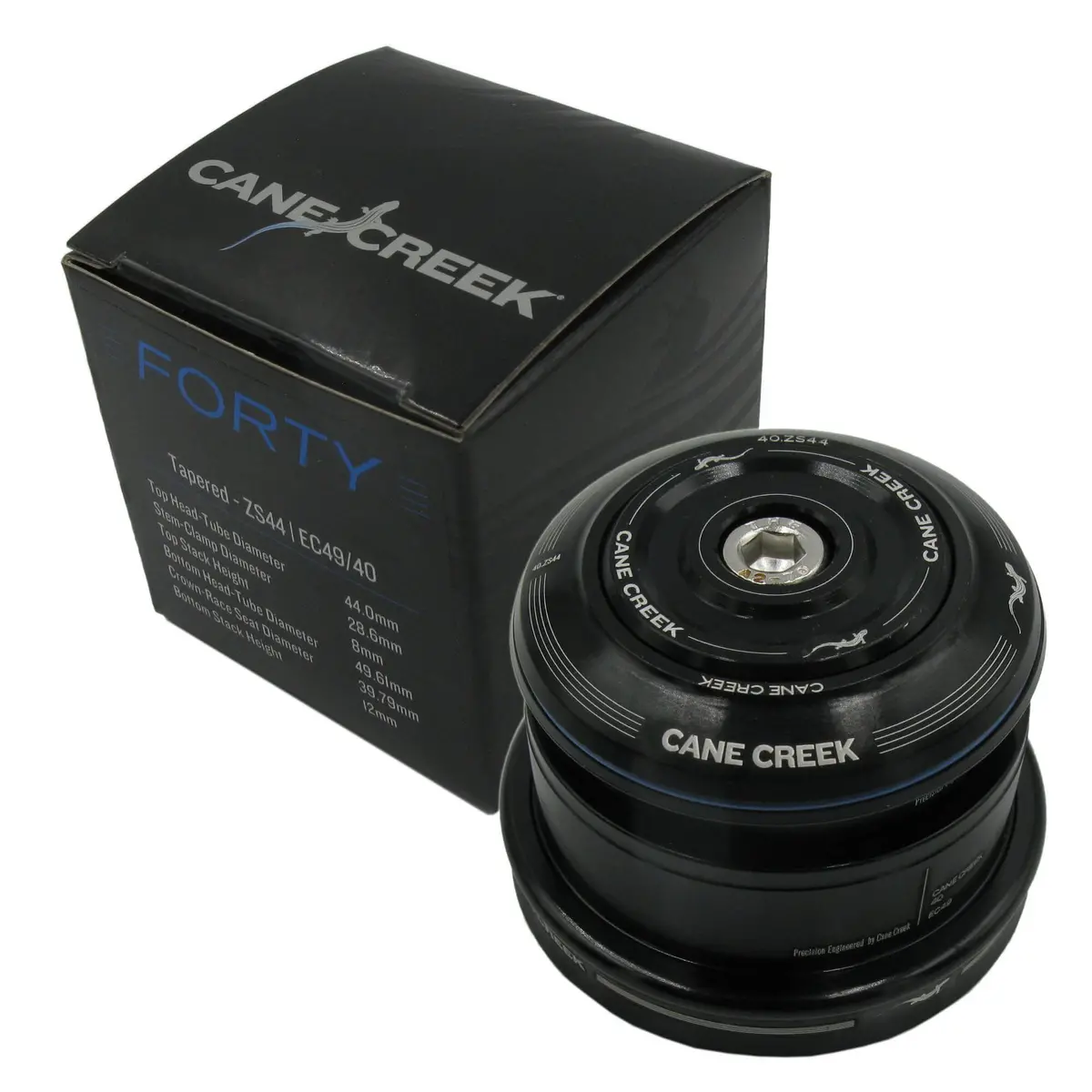 Cane Creek 40-Series Zs44/28.6/H8 Ec49/40/H12 Tapered Threadless Headset 1