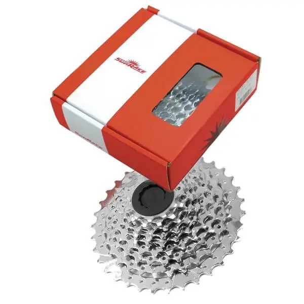 Sunrace Csm90 9 Speed Cassette Silver 1