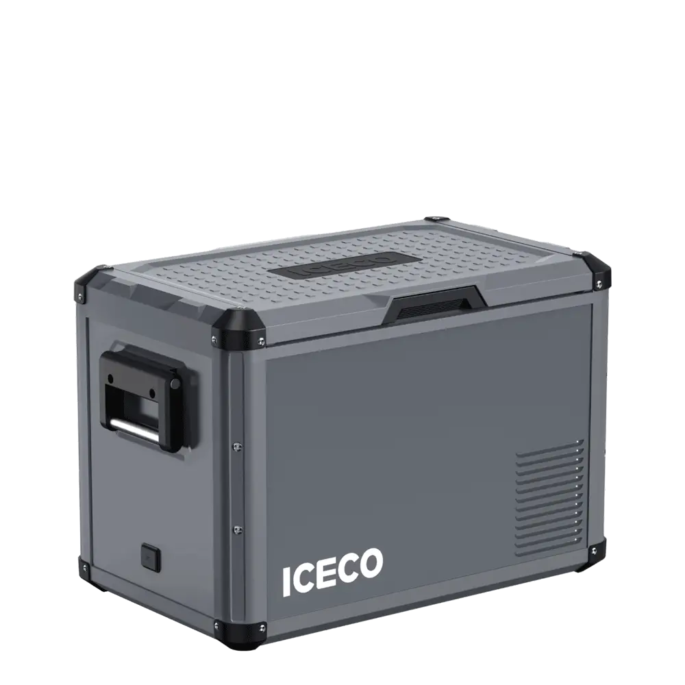 Iceco - Vl45prod Dual Zone Portable Freezer - Gray 1