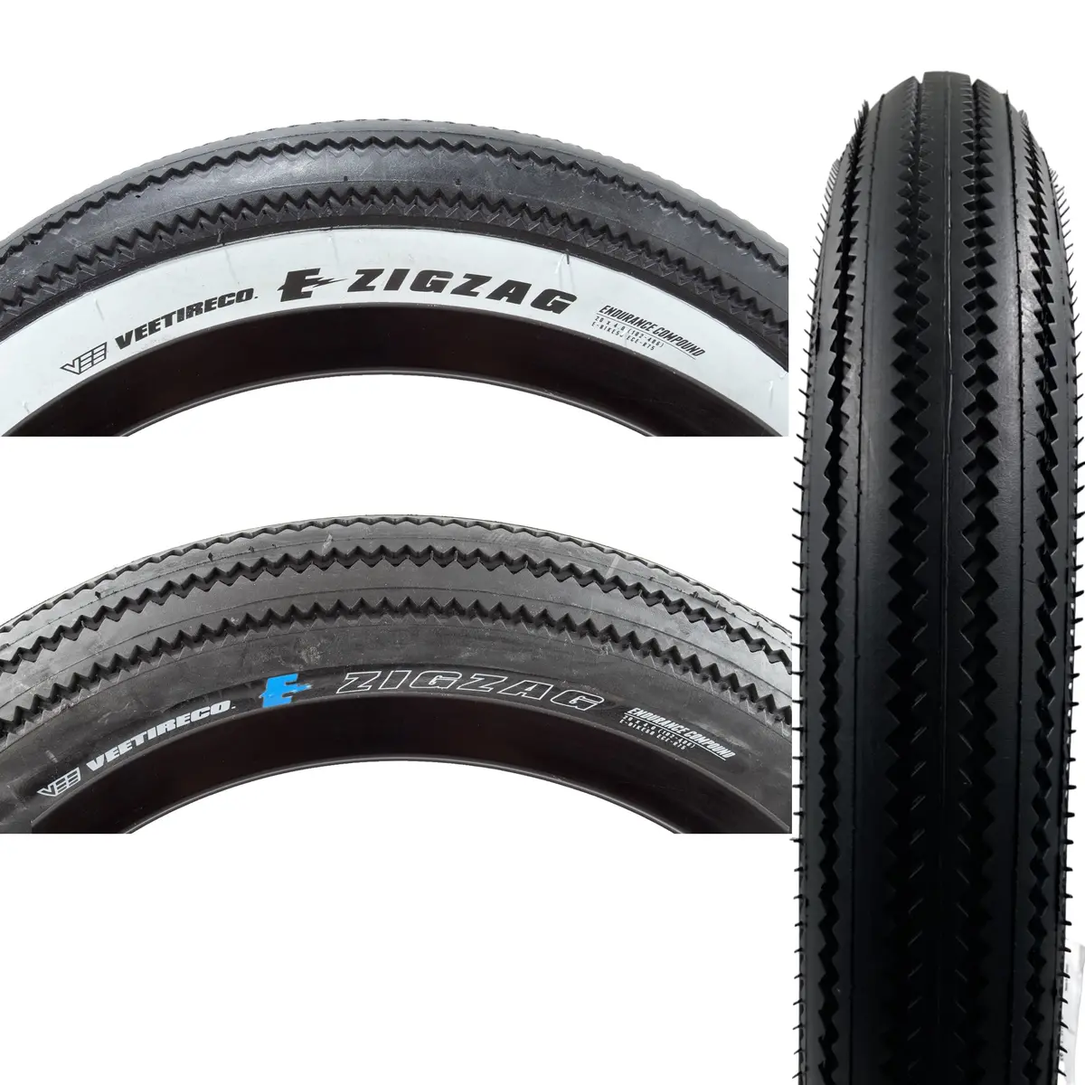 Vee Zigzag 20X4.00 Enduro Overide Fat Ebike Tire 1