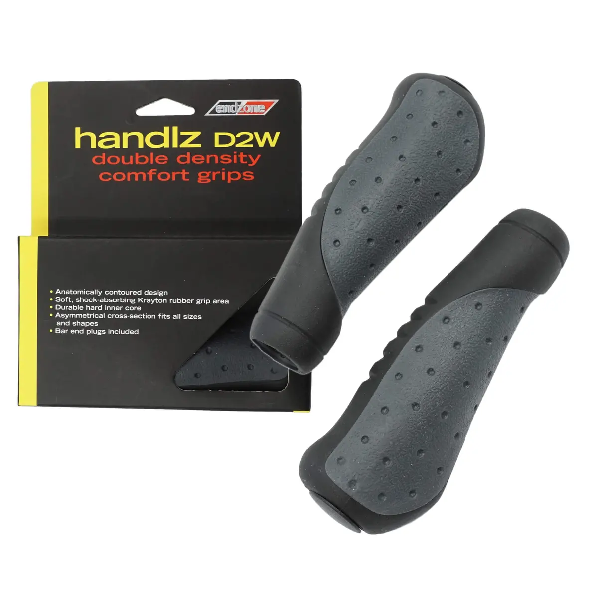 End Zone Handlz D2w Velo Ergo Atb 135Mm Grips 1