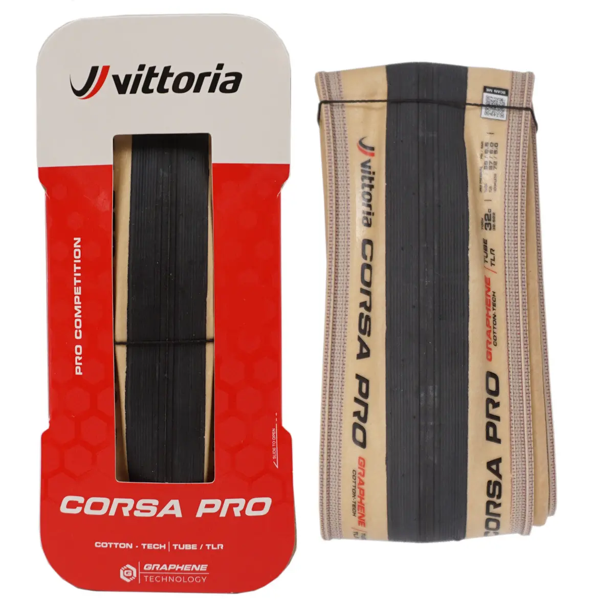 Vittoria Corsa Pro 700C Tanwall Tubeless Tlr Race Tire 1