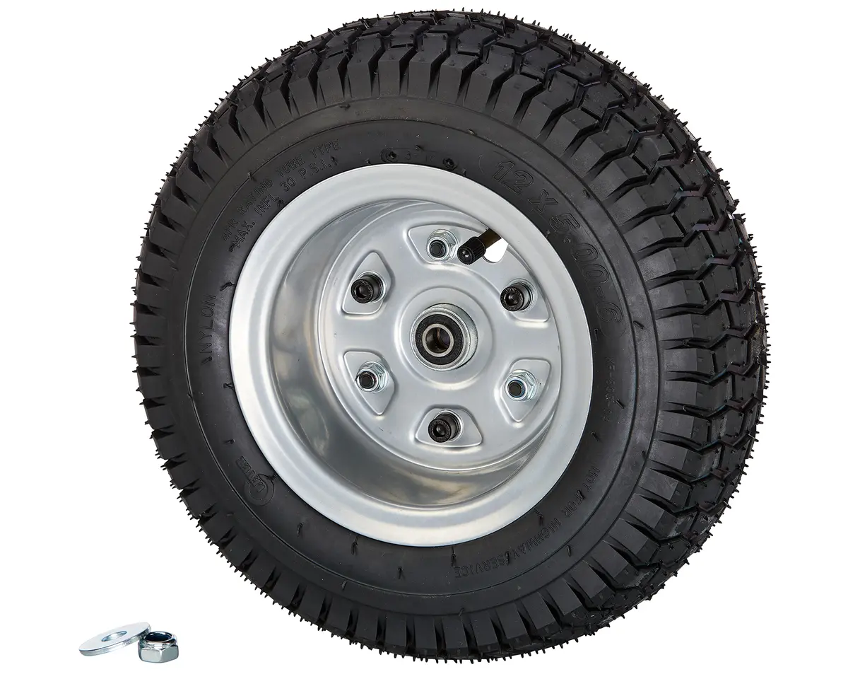 Dirt Quad 12” Front Wheel Complete W/Bearings 1