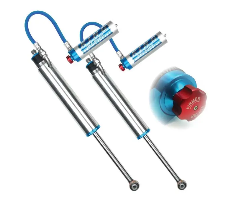 King Shocks - Rear 2.5 Dia. Remote Reservoir Shock, 0-1.5″ Lift, Ext With Adj - Toyota Tacoma (2005-2023) 1