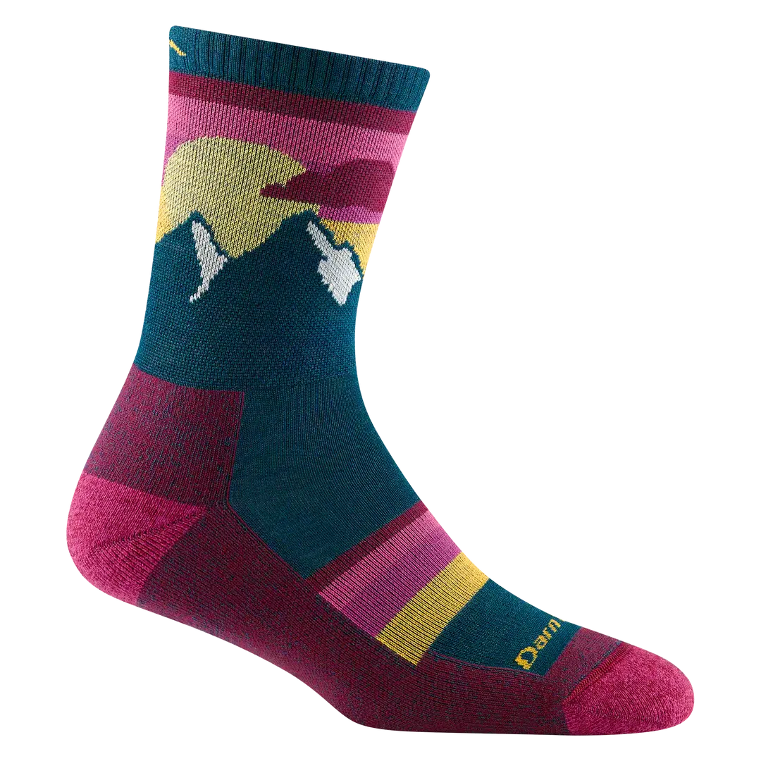 Women's 5005 Sunset Ledge Micro Crew Lightweight With Cushion 2