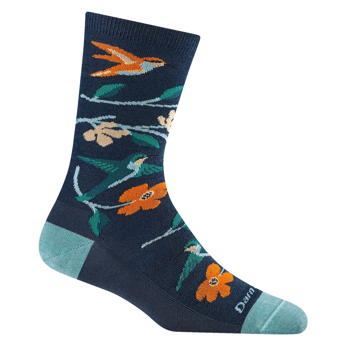 Women's Birds of a Feather Lightweight Crew Sock - Style 6121 - Image 2