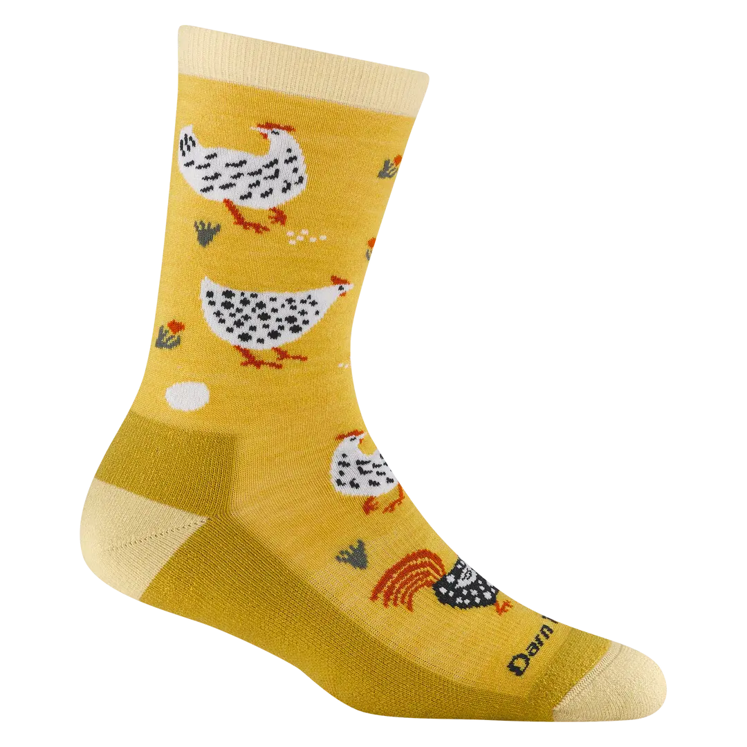 Women's Mother Clucker Cushioned Lightweight Crew Sock - Style 6114 - Image 2