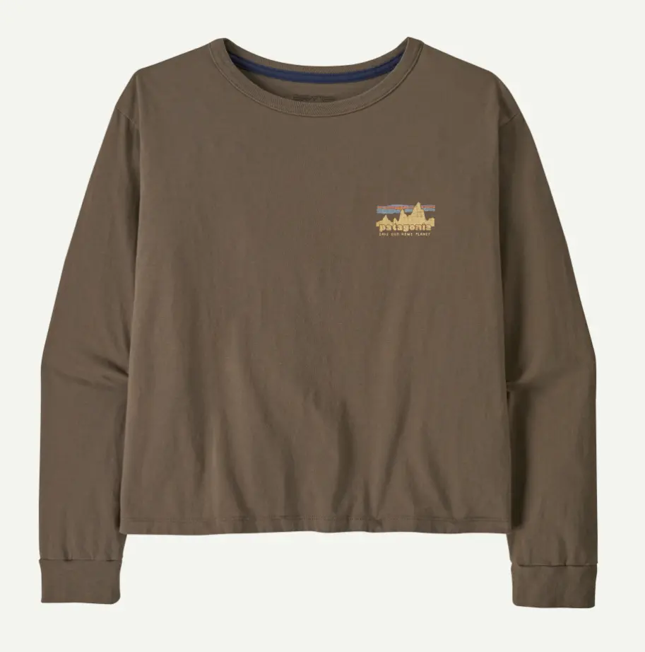 W's L/S '73 Skyline Easy Cut Organic T-Shirt 1