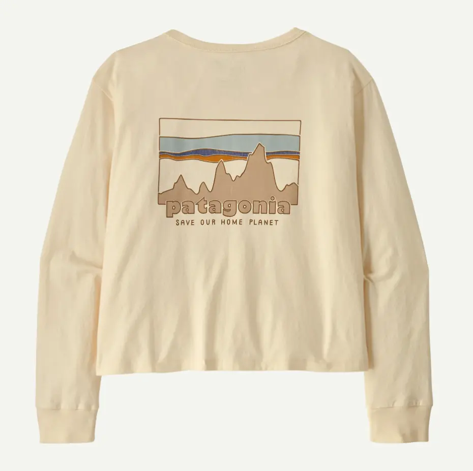 Women's Organic '73 Skyline Easy-Cut Long-Sleeve T-Shirt - Image 4