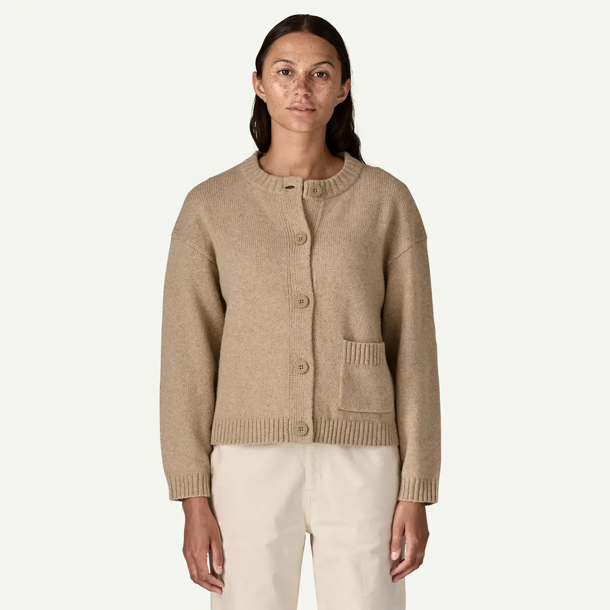 W's Recycled Wool-Blend Sweater Jacket 1