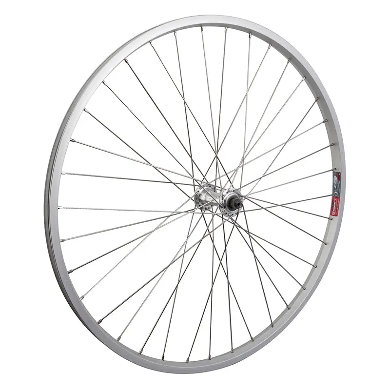Weinmann 519 26-Inch 9X100 Qr Silver Front Wheel W/ Stainless Spokes 1