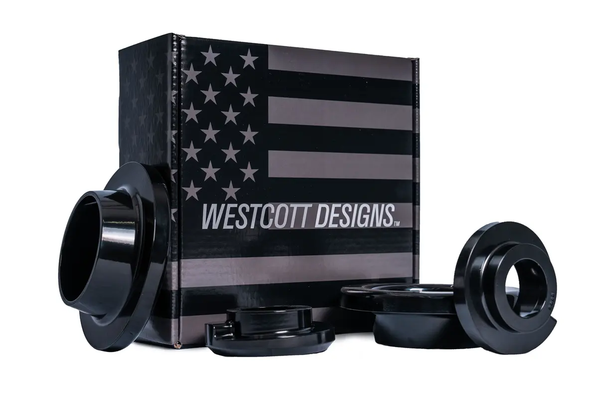 Westcott Designs - Preload Collar Lift Kit - Trd Off-Road, Trd Sport, Sr & Sr5 - Toyota Tacoma (2024-2026) 1