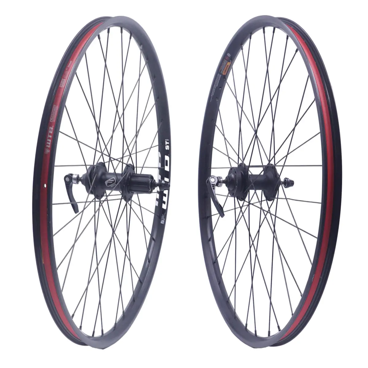 Wtb Formula Sti23 26-Inch Tcs Formula Disc Black Wheelset Shimano Hg Type 1