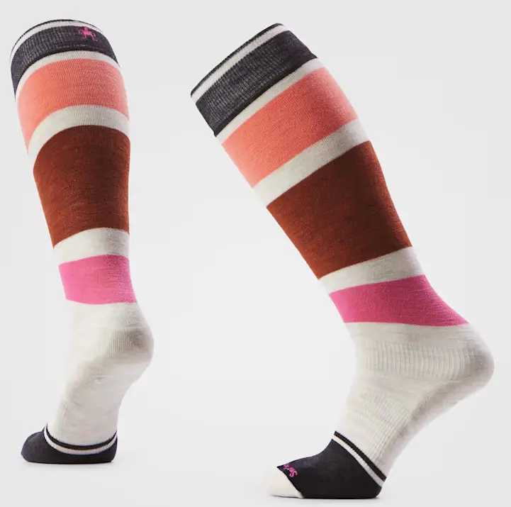Women's Snowboard Targeted Cushion Otc Socks 1