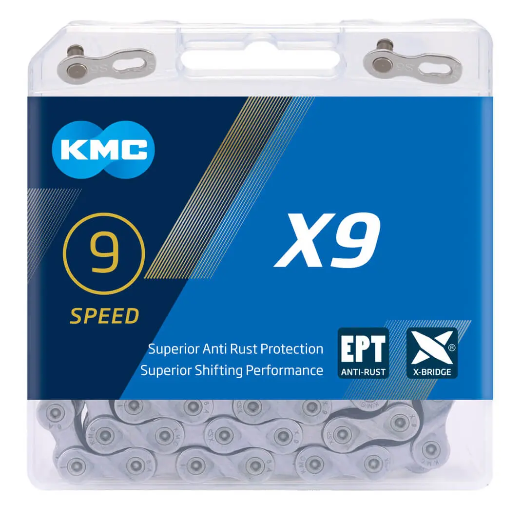 Kmc X9-Ept Eco Proteq Anti-Rust 9 Speed Chain 1