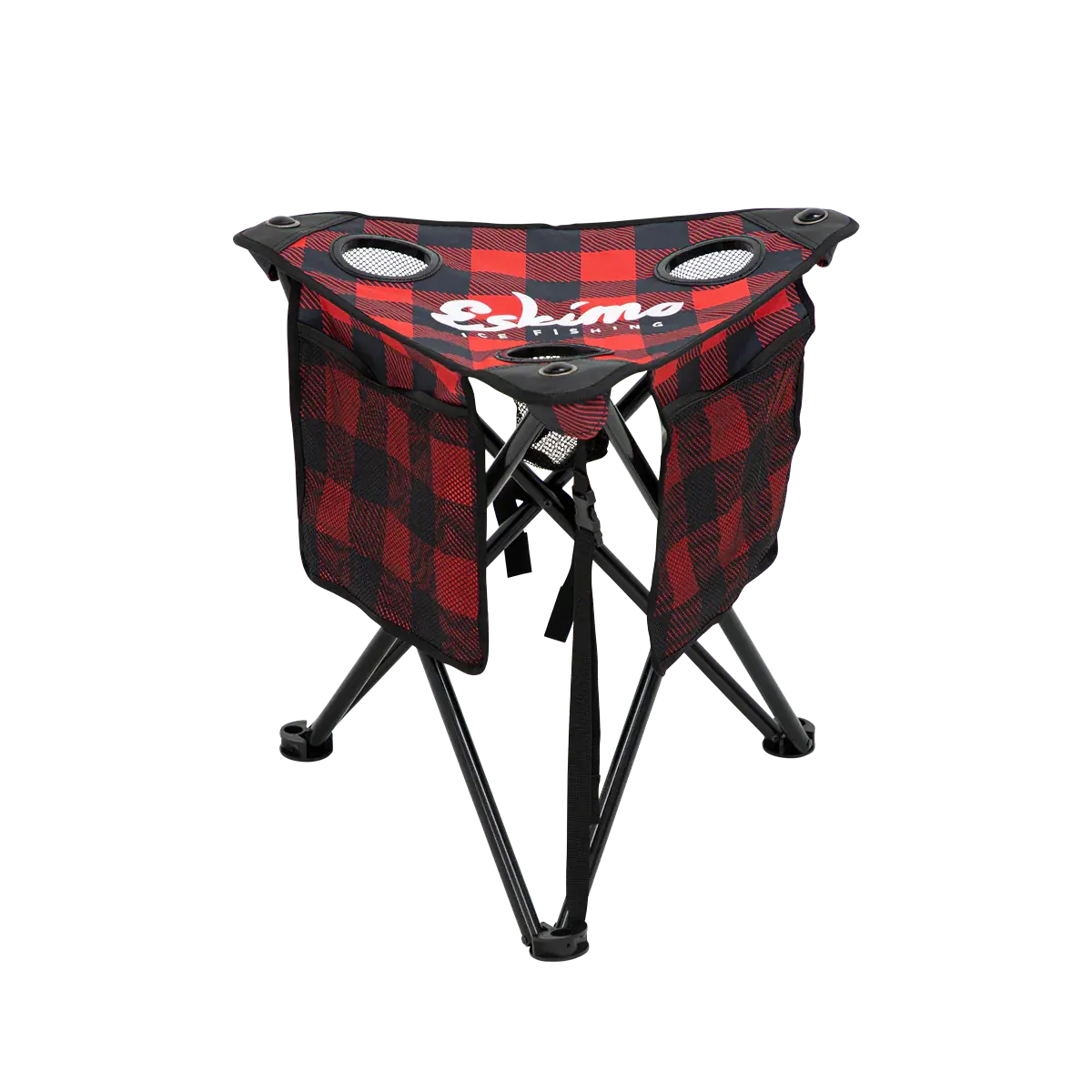 Xl Tripod Stool Plaid 1