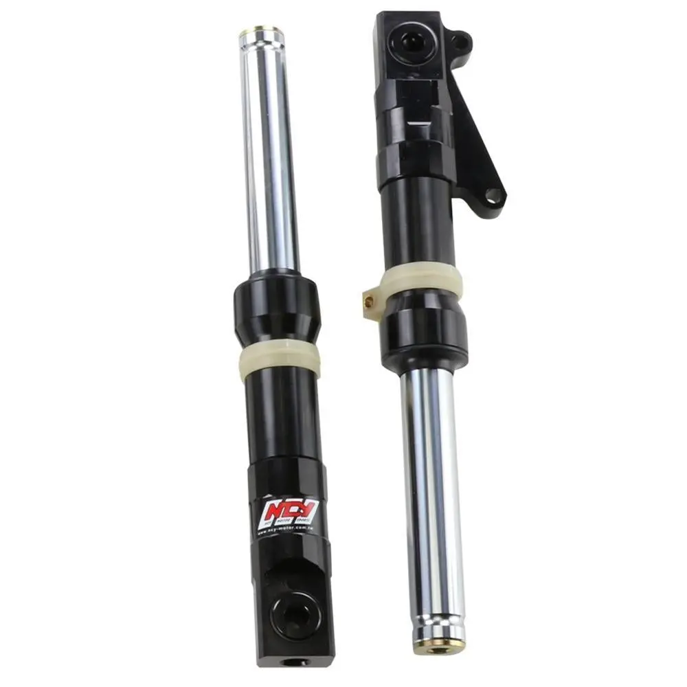 Ncy Slammed Front End Assembly (All Black); Honda Ruckus 2