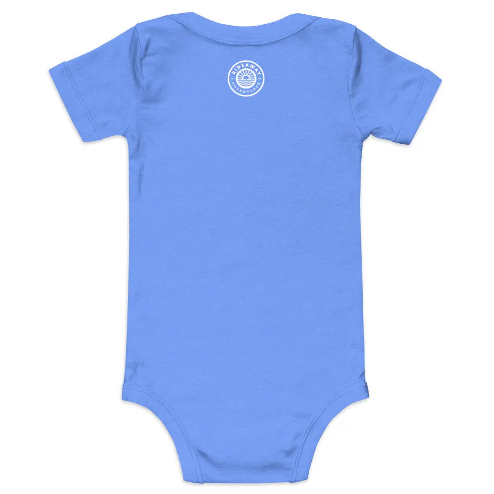 Born Adventurer - Baby Short Sleeve Onesie 4