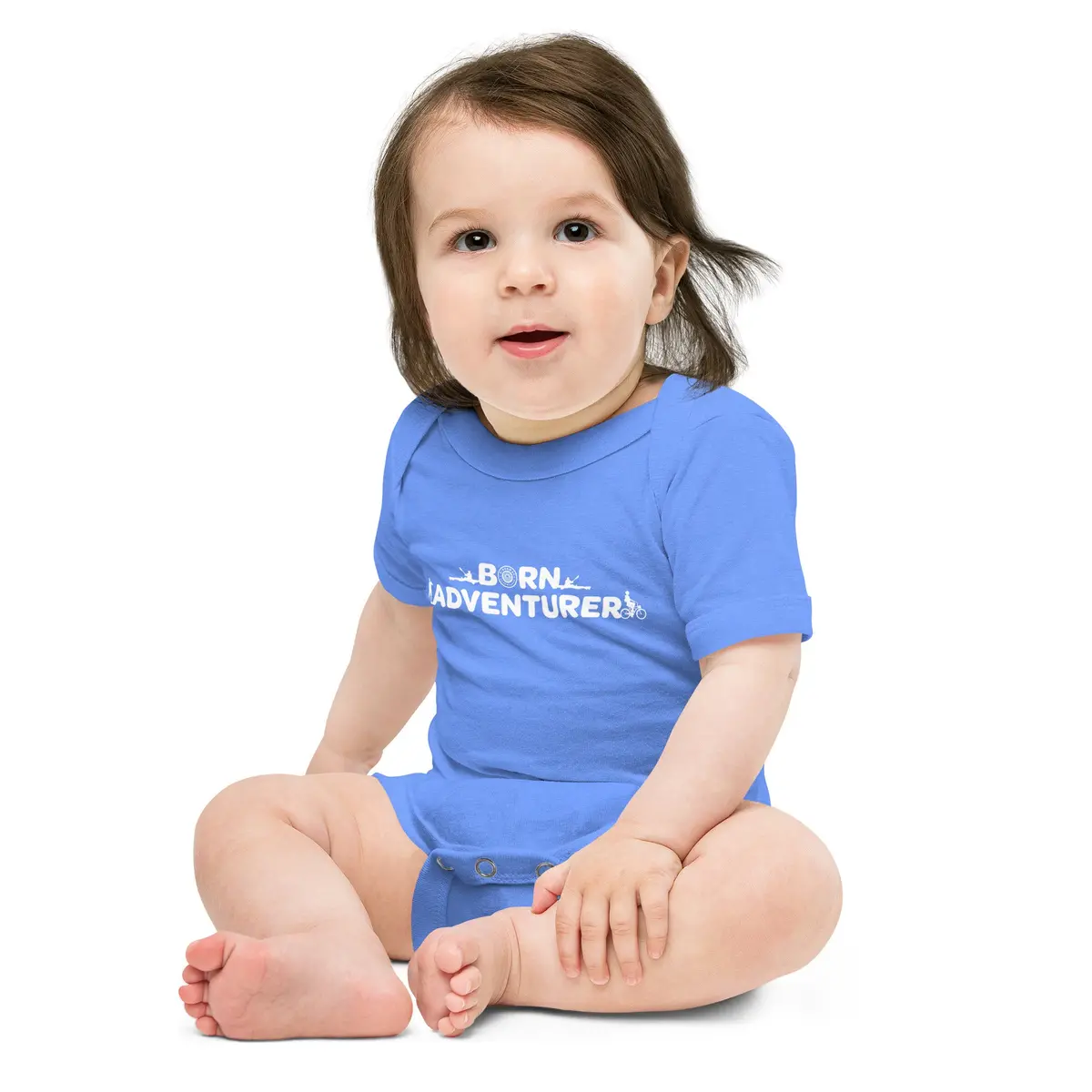 Born Adventurer - Baby Short Sleeve Onesie 2