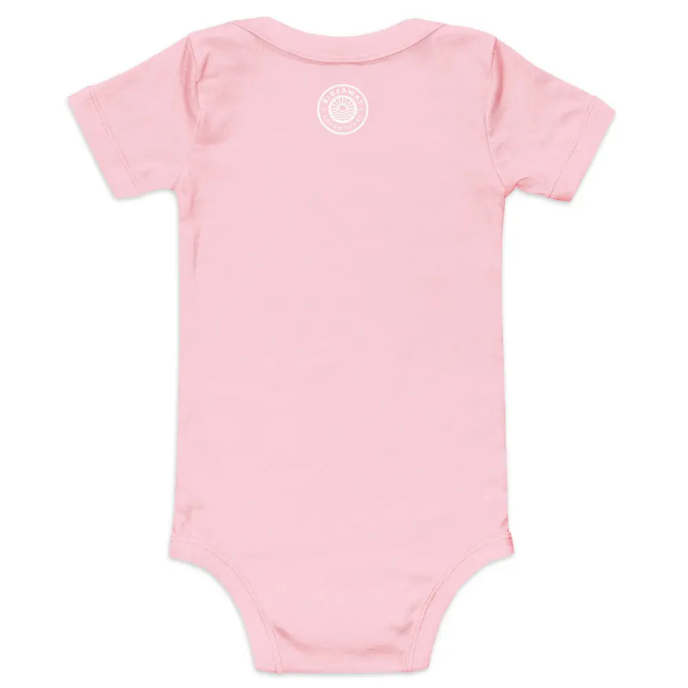 Born Adventurer - Baby Short Sleeve Onesie 8