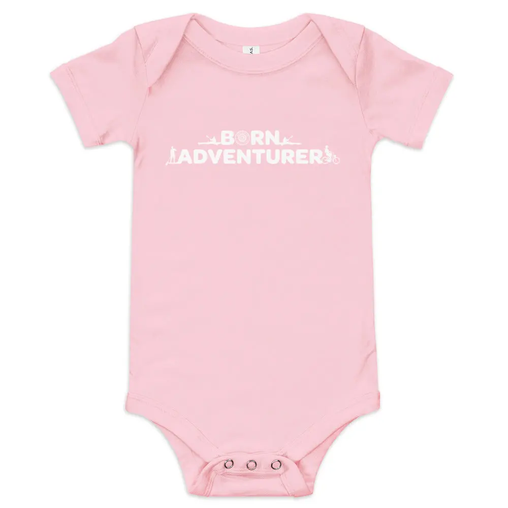 Born Adventurer - Baby Short Sleeve Onesie 5