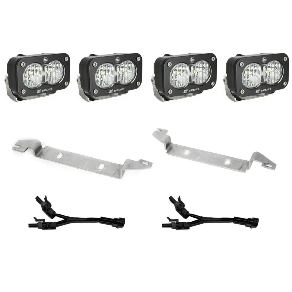 Baja Designs - S2 Sport Dual Fog Pocket Light Kit - Toyota Tacoma (2024+) 1
