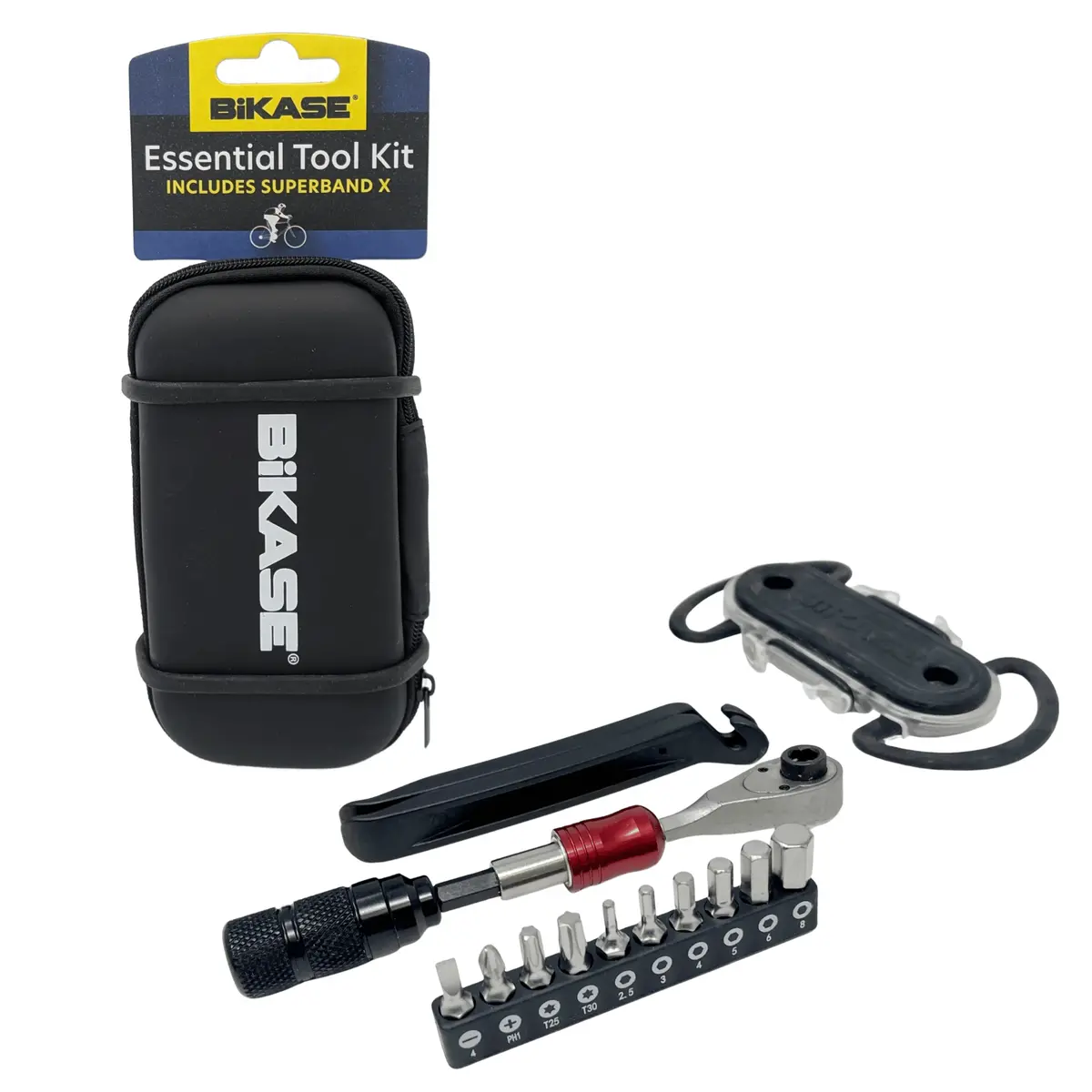 Bikase Essential Tool Kit W/ Superband X Mount 1