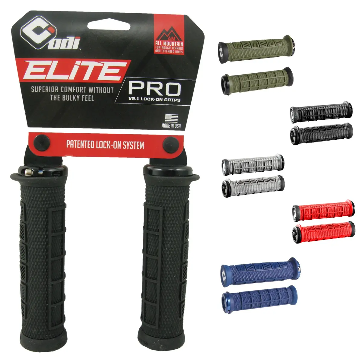 Odi Elite Pro Lock-On Grips 1
