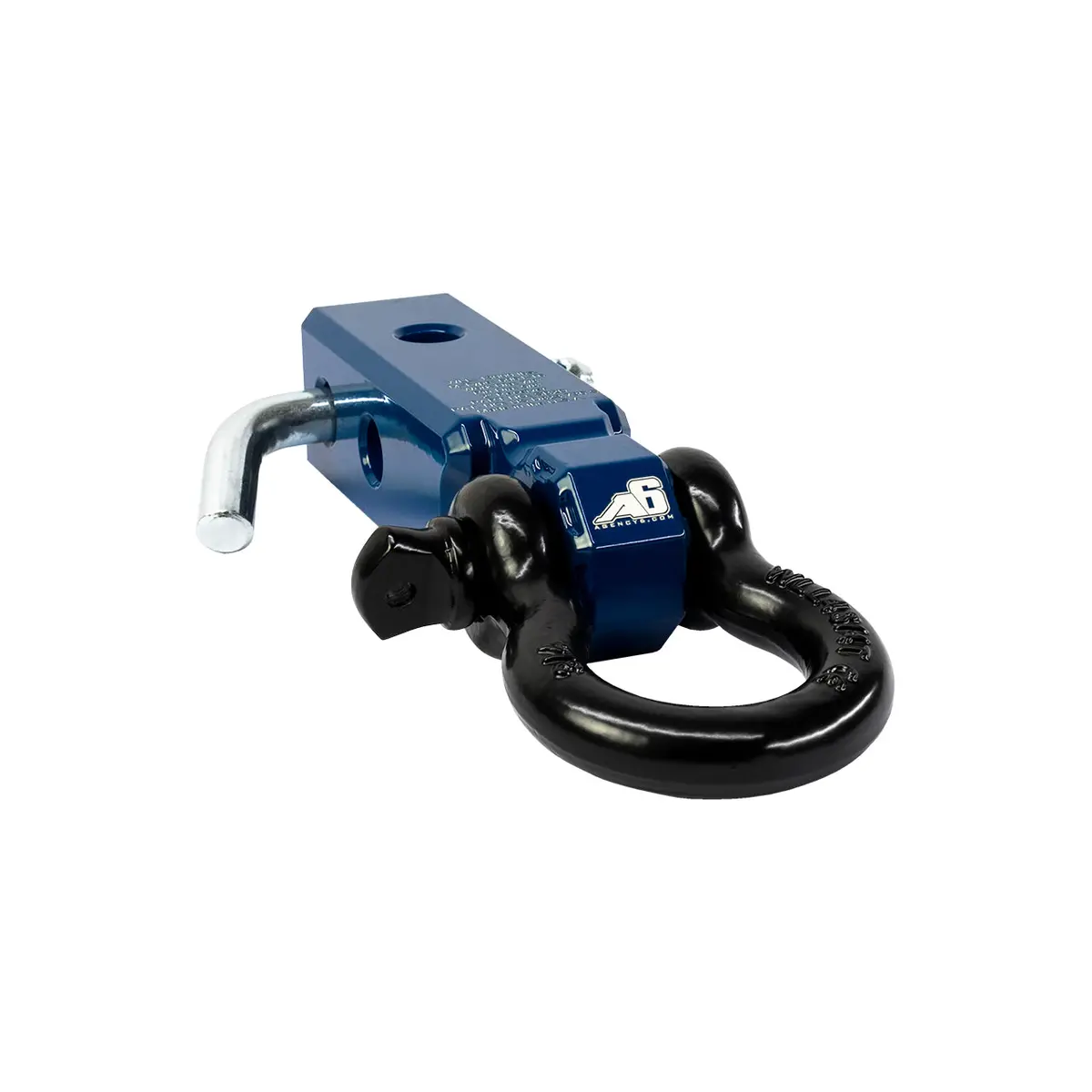 Agency 6 - Shackle Block 2" Assembly - Blue 1