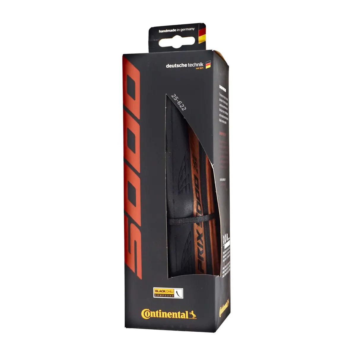 Continental Grand Prix Gp 5000 Black/Transparent 700C Tire 1