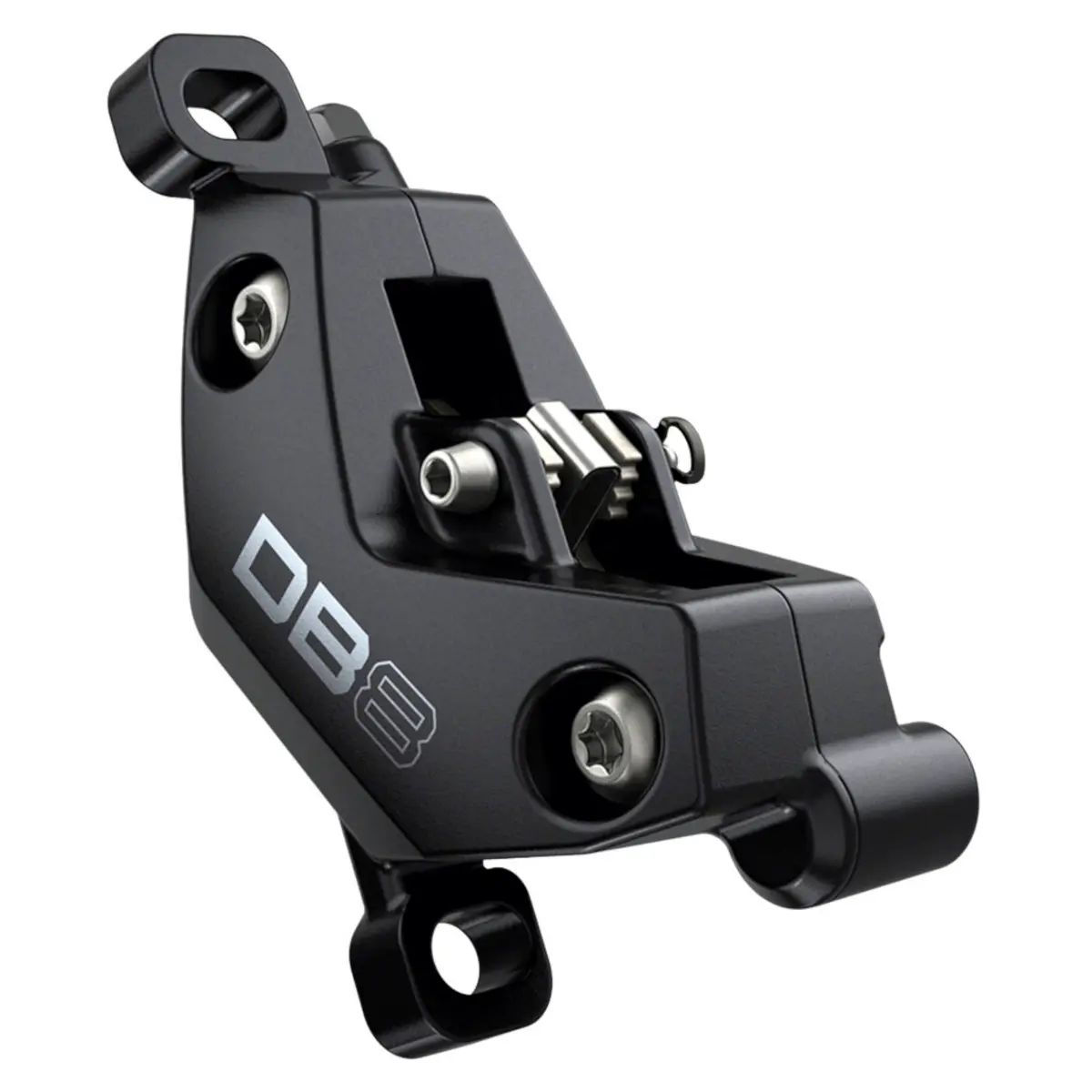 Sram Db8 Disc Brake Caliper - Mineral Oil Caliper Post Mount 4-Piston Diffusion Black 1