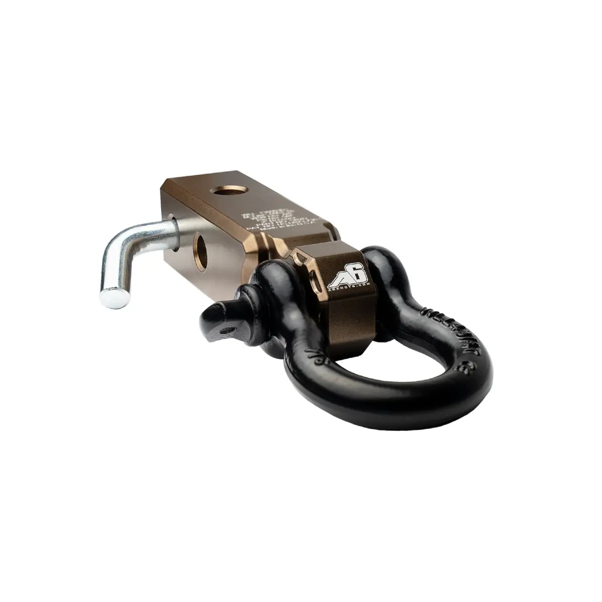 Agency 6 - Shackle Block 2" Assembly - Bronze 1