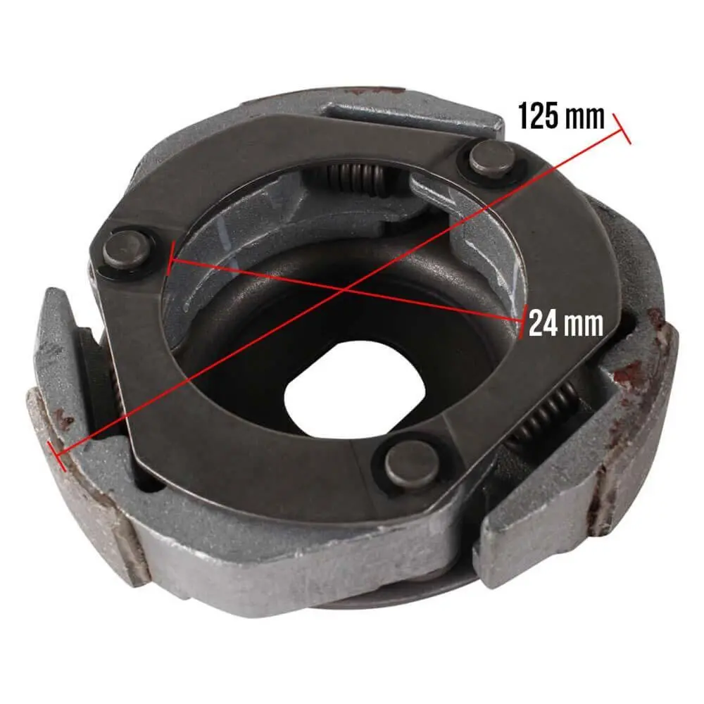 Clutch Assembly (Oem, Cvt, No Bell); Gy6, Chinese 2