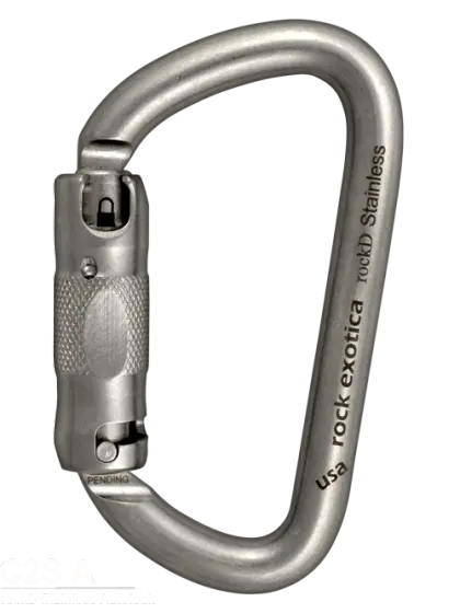 Rock Exotica Rockd Steel Carabiner 2