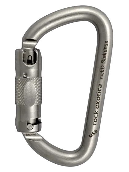 Rock Exotica Rocksteel Auto-Lock Carabiner 2