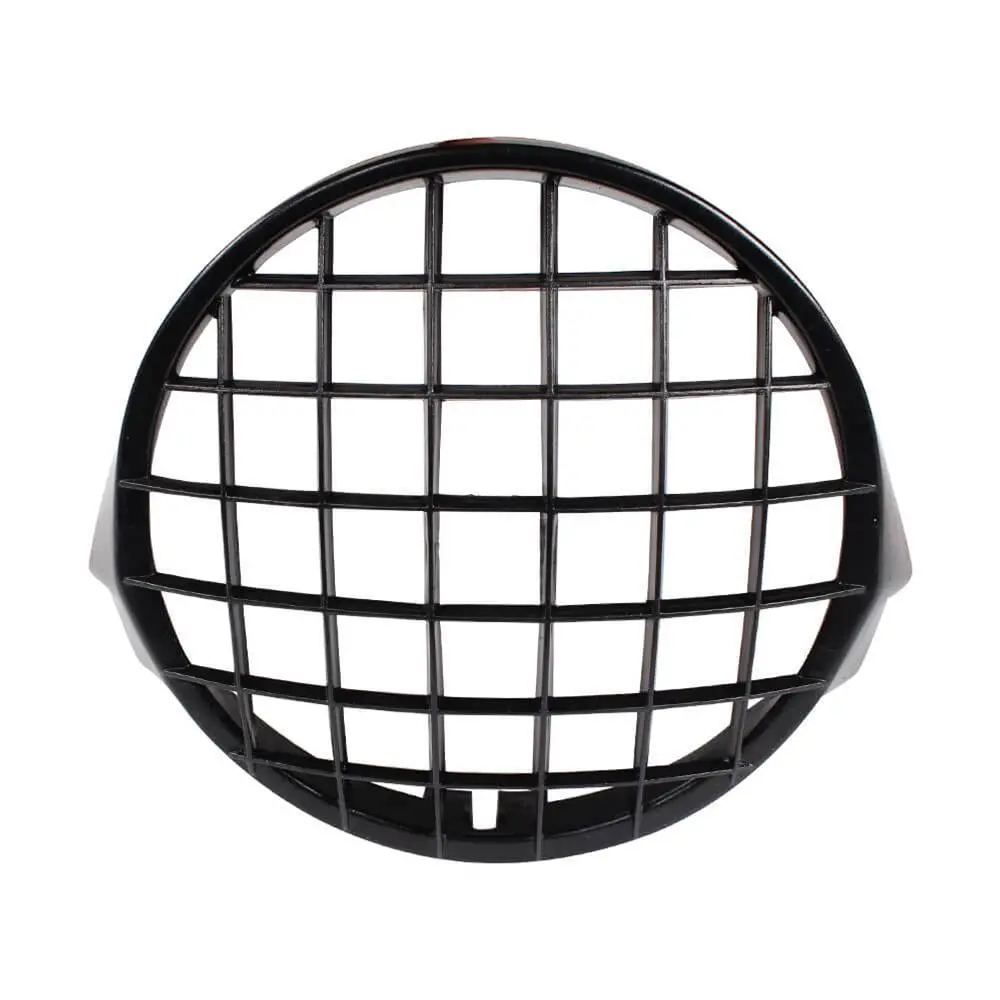 Cuppini Headlight Stone Guard (Black); Stella, P Series 1