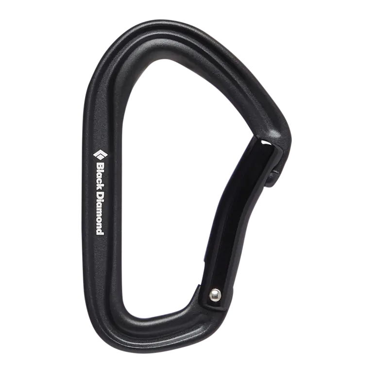 Hot Forge Bent Carabiner Black 1