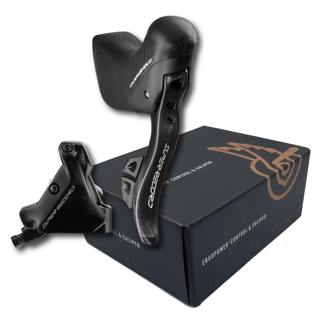 Campagnolo Ep23 Super Record Wrl Right Hand Brake-Shifter 12-Speed Lever 140Mm 1