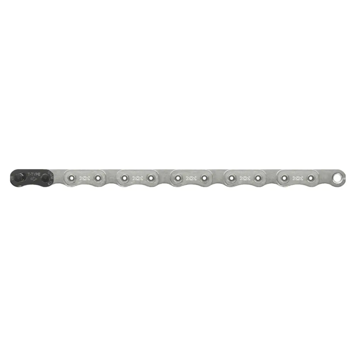 Sram Xx Eagle T-Type Flattop Chain - 12-Speed 126 Links Hollow Pin Includes Powerlock Connector Pvd Coated 1