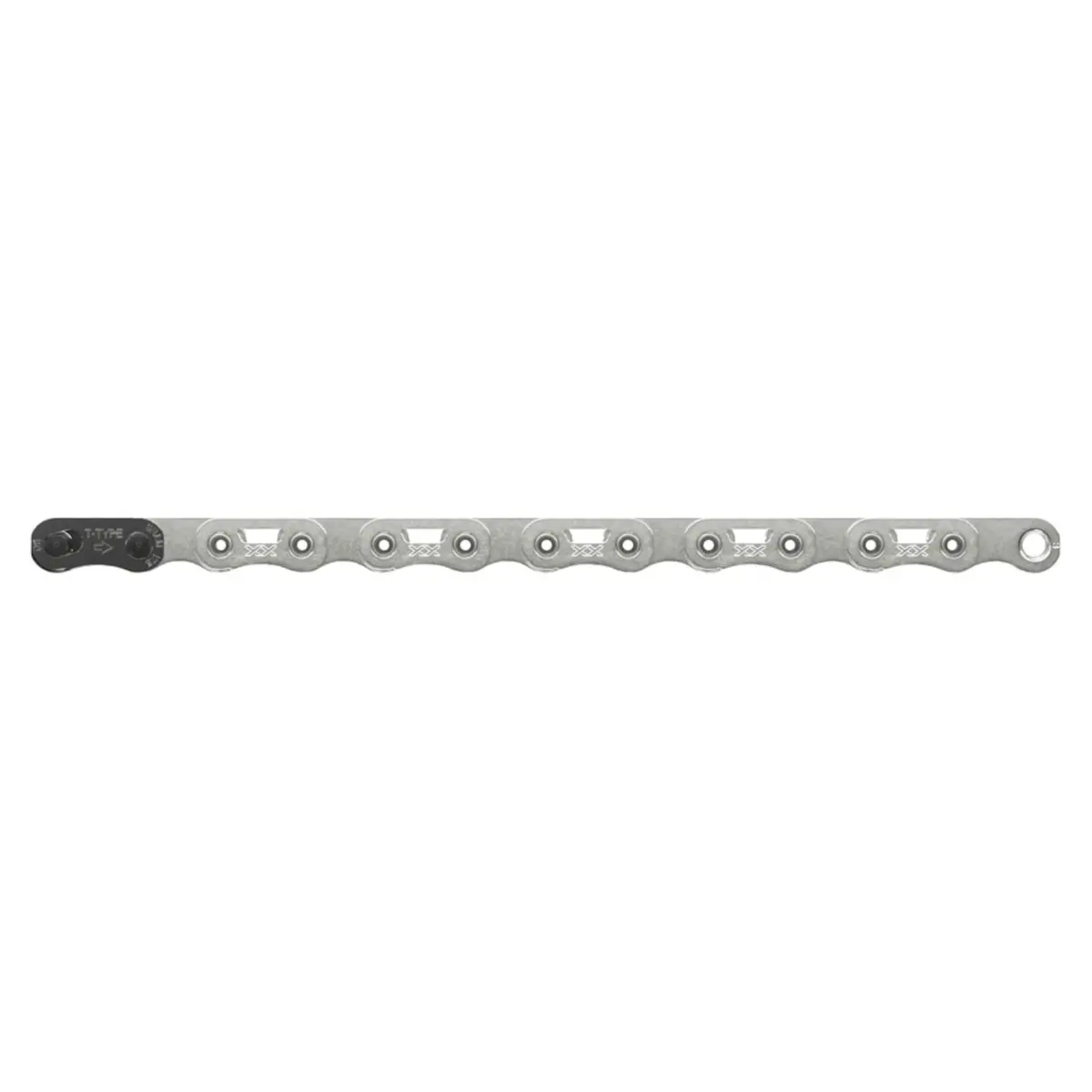 Sram Xx Sl Eagle T-Type Flattop Chain - 12-Speed 126 Links Hollow Pin Includes Powerlock Connector Pvd Coated 1